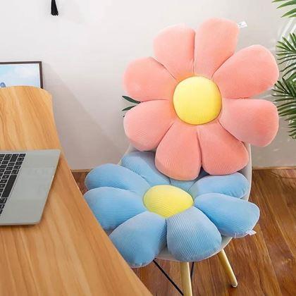 Imaginea din Pernă floare  -  albastră