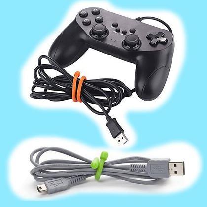 Imaginea din Set de benzi de silicon ajustabile 5 buc - lungime 20 cm