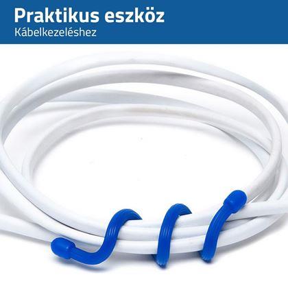 Imaginea din Set de benzi de silicon ajustabile 5 buc - lungime 20 cm