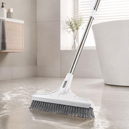 Imaginea Mătură multifuncțională cu cap rotativ și racletă 101 cm