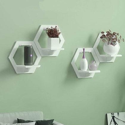 Imaginea din Raft de perete - hexagon