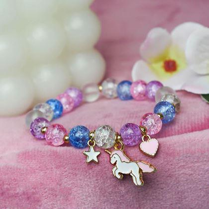 Imaginea din Bratara din sticla  -  Unicorn