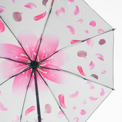Imaginea din Umbrelă pliabilă  -  petale albe