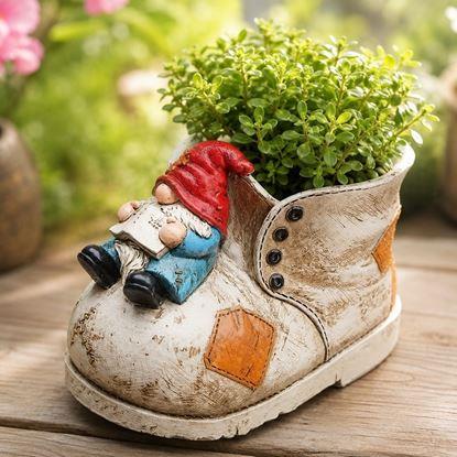 Imaginea Ghiveci decorativ – spiriduș pe pantof