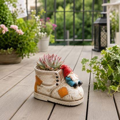 Imaginea Ghiveci decorativ – spiriduș pe pantof