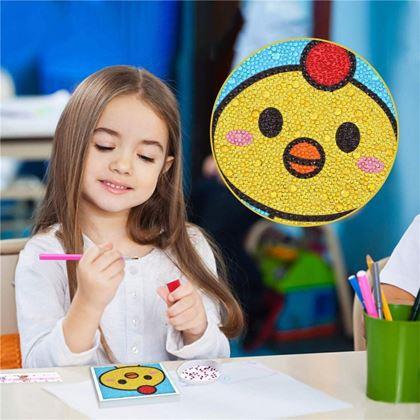 Imaginea din Pictură cu diamante pentru copii  -  puișor