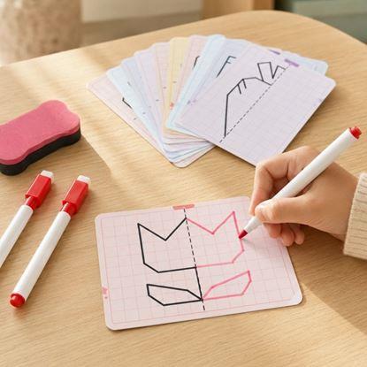 Imaginea Set pentru desen simetric