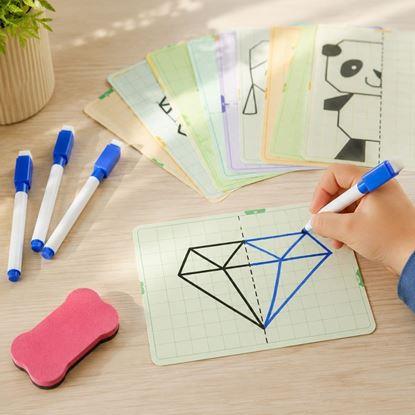 Imaginea Set pentru desen simetric