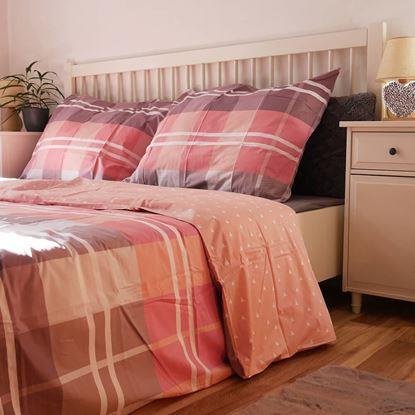Imaginea Lenjerie bumbac - carouri