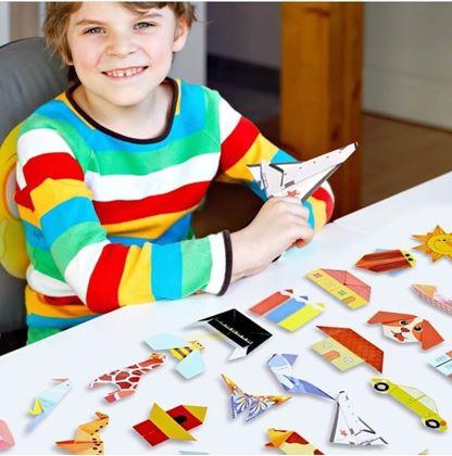 Imaginea din Origami pentru copii 108 buc
