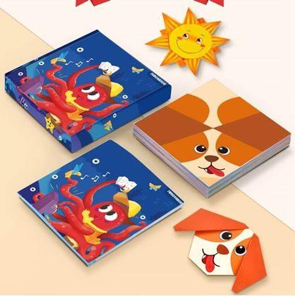 Imaginea din Origami pentru copii 108 buc