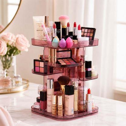 Imaginea Organizer mare rotativ pentru cosmetice