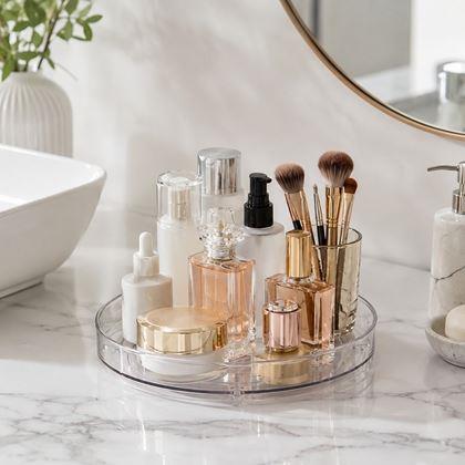 Imaginea din Organizator rotativ transparent 360°