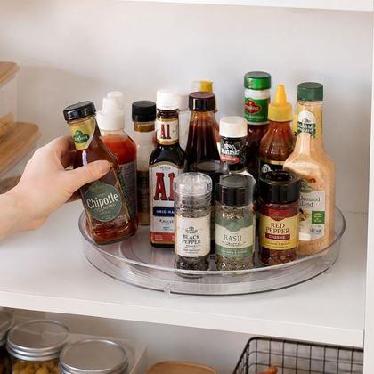Imaginea din Organizator rotativ transparent 360°