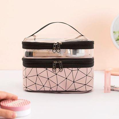 Imaginea Organizator cosmetice cu două niveluri 