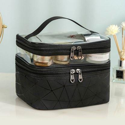 Imaginea Organizator cosmetice cu două niveluri 