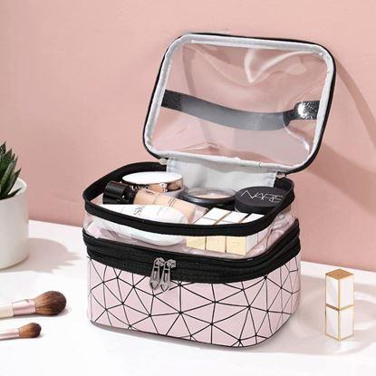 Imaginea Organizator cosmetice cu două niveluri 