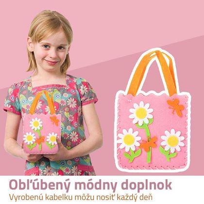 Imaginea din Set pentru realizarea unei genti pentru copii  -  căpşuni