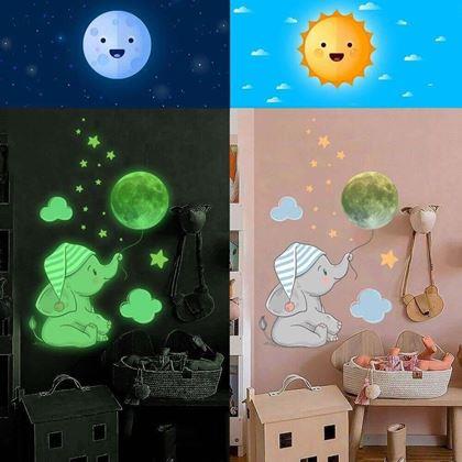 Imaginea din Năstick luminos în întuneric - elefant