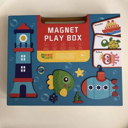 Imaginea din Cutie de jocuri magnetice  -  mijloace de transport