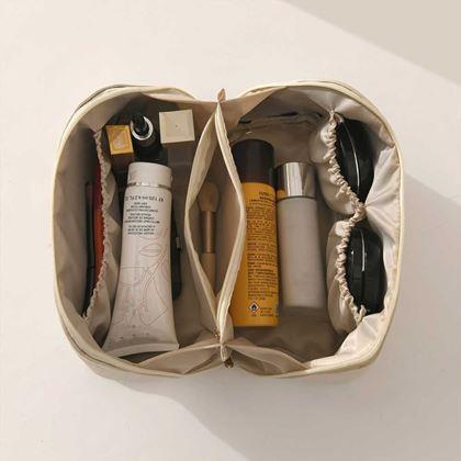 Imaginea din Geantă cosmetică cu compartimente  -  crem