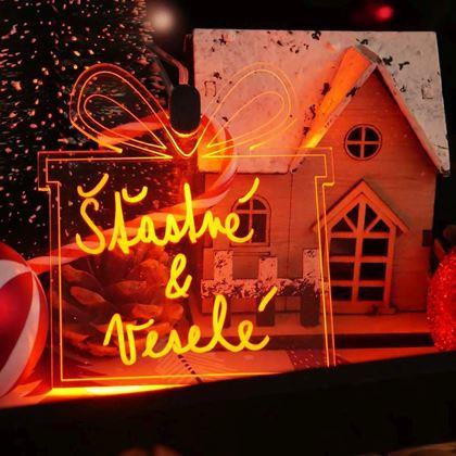 Imaginea din Decorațiunea de Crăciun personalizabilă  -  cadou