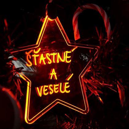 Imaginea din Decorațiunea de Crăciun personalizabilă  -  stea