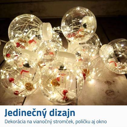 Imaginea din Lanț luminos de Crăciun de 3 m cu becuri  -  brad