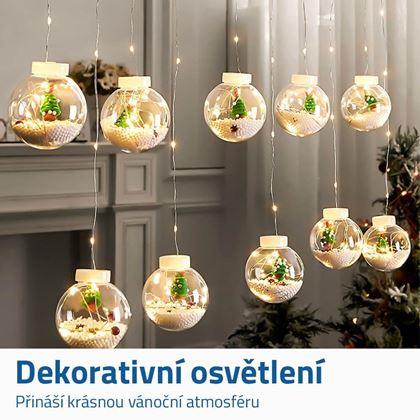 Imaginea din Lanț luminos de Crăciun de 3 m cu becuri  -  brad