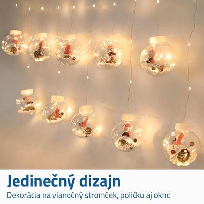 Imaginea din Lanț luminos de Crăciun de 3 m cu becuri  -  brad