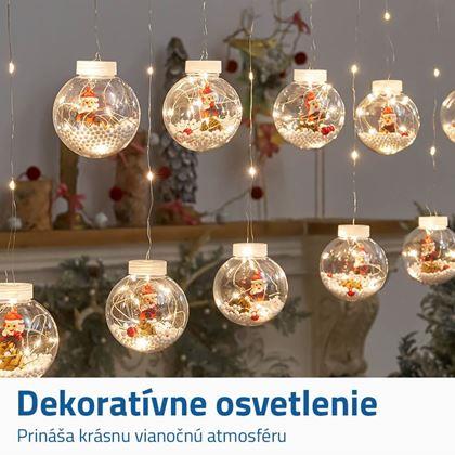 Imaginea din Lanț luminos de Crăciun de 3 m cu becuri  -  brad