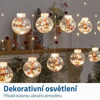 Imaginea din Lanț luminos de Crăciun de 3 m cu becuri  -  brad