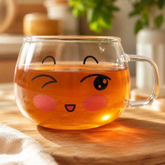 Imaginea din Cana emoji - clipind din ochi