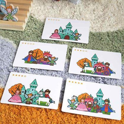 Imaginea din Puzzle spațial din lemn - regat