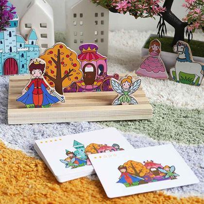 Imaginea din Puzzle spațial din lemn - regat
