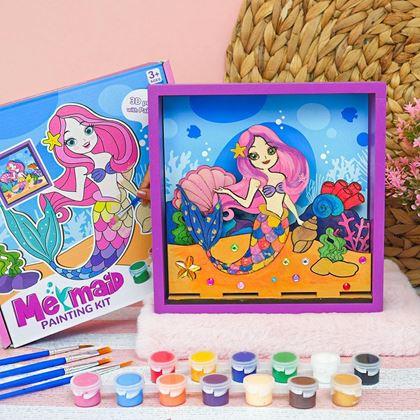 Imaginea din Kit pentru realizarea unei imagini 3D  -  sirena