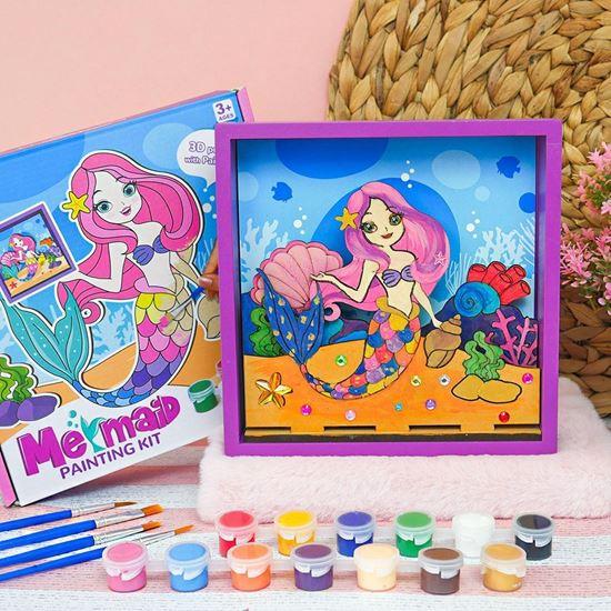 Imaginea din Kit pentru realizarea unei imagini 3D  -  sirena