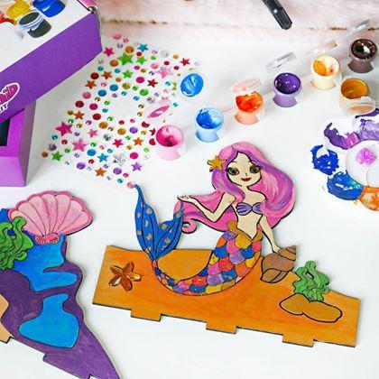 Imaginea din Kit pentru realizarea unei imagini 3D  -  sirena