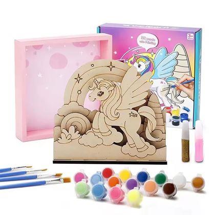 Imaginea din Kit pentru realizarea unei imagini 3D  -  unicorn