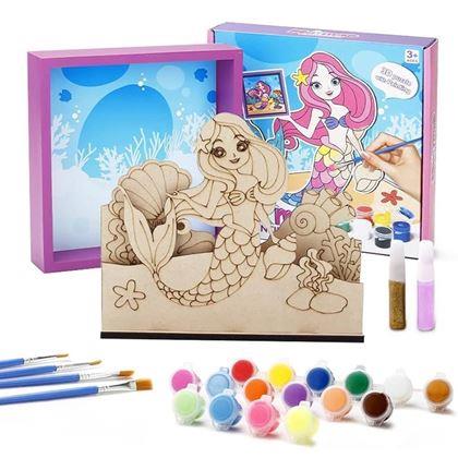 Imaginea din Kit pentru realizarea unei imagini 3D  -  sirena