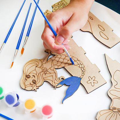 Imaginea din Kit pentru realizarea unei imagini 3D  -  sirena