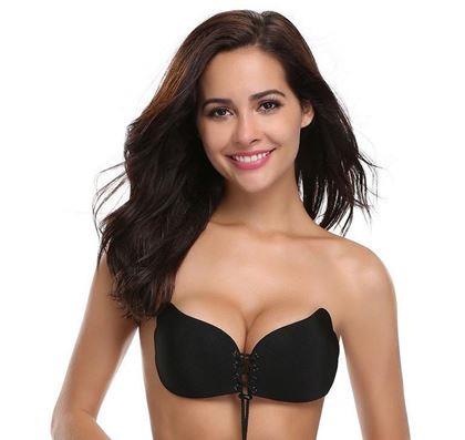 Imaginea din Sutien push-up autoadeziv - mărime D negru