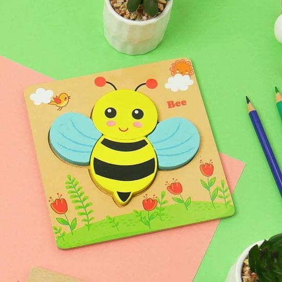 Imaginea din Puzzle din lemn pentru cei mici  -  albinuța