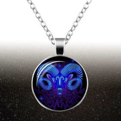 Imaginea din Pandantiv zodiacal pe lanț - Berbec