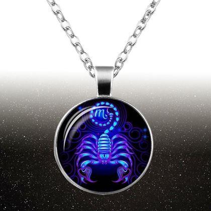 Imaginea din Pandantiv zodiacal pe lanț - Scorpion