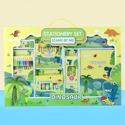 Imaginea din Set de articole școlare pentru copii 35 buc  -  dinozauri
