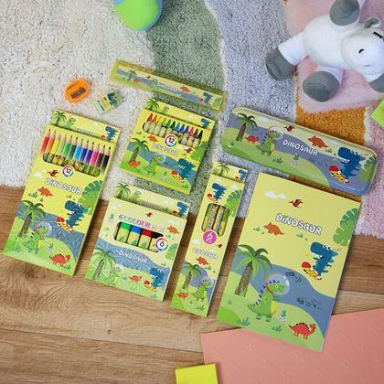 Imaginea din Set de articole școlare pentru copii 35 buc  -  dinozauri