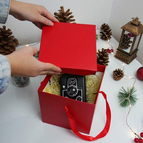 Imaginea din Cutie de cadou 15 cm  - roșu