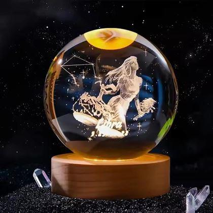 Imaginea din Glob luminos LED semn zodiacal  -  Balanță