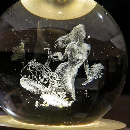 Imaginea din Glob luminos LED semn zodiacal  -  Balanță